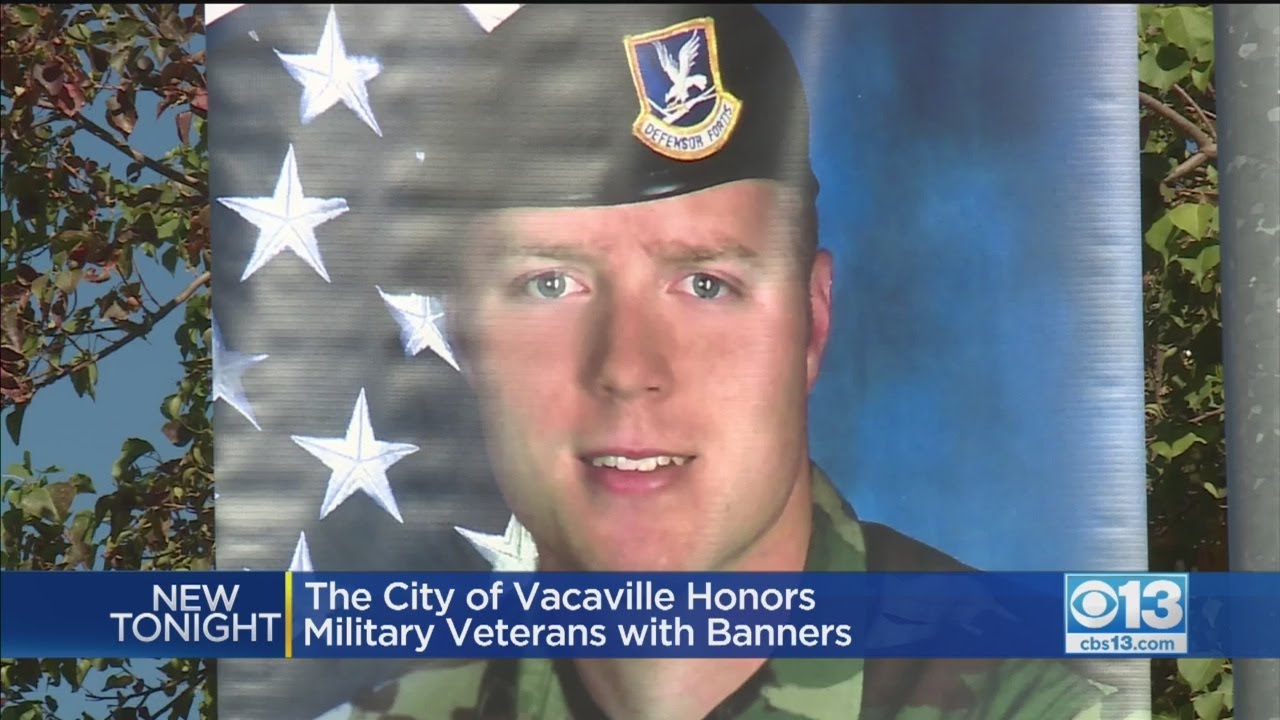 Vacaville Honors Hometown Heroes With Banners For Veterans Day
