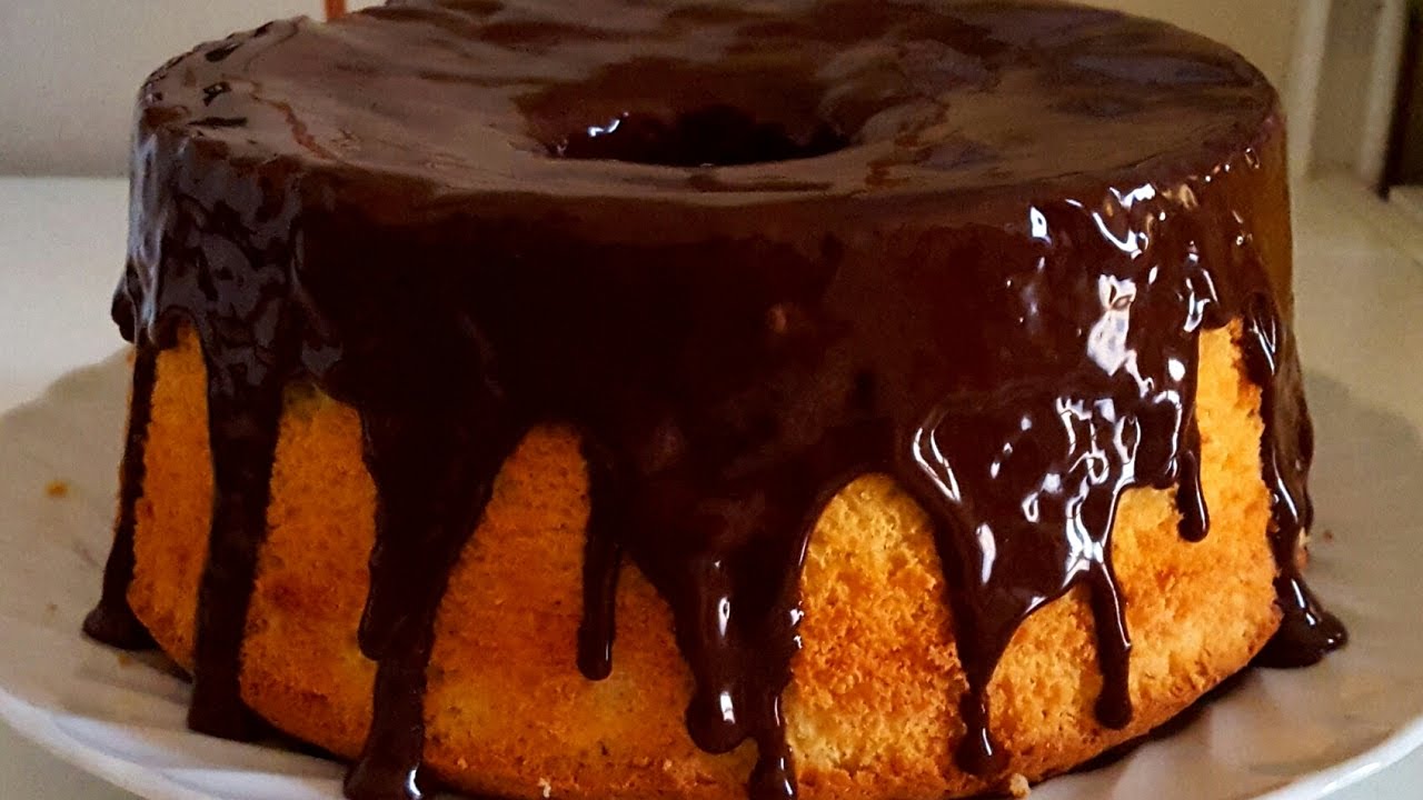 ♡Orange Chiffon Cake | Fluffosa all'arancia con ganache al cioccolato fondente per veri golosi ♡