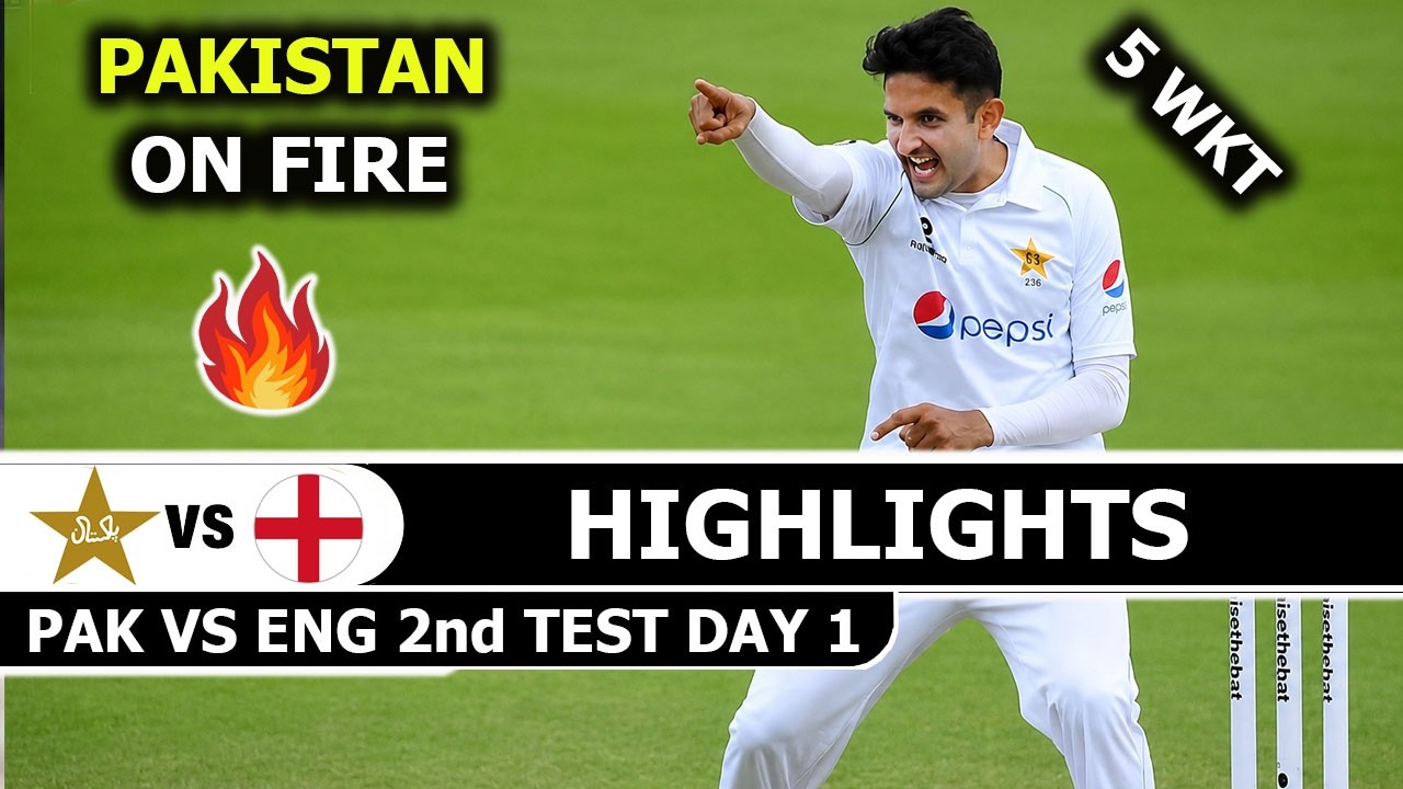 Pakistan Vs England 2nd Test Match Highlights 2026 Day 1 | Pak Vs Eng
