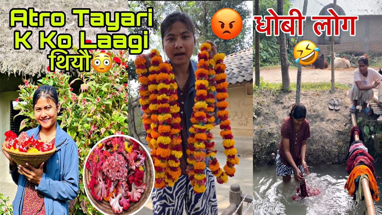 ATRO TAYARI GARDA GARDAI PANI CHANNEL VYOU😡किन&hellip;???||Sanjana❤️Tharu||vlog🥀