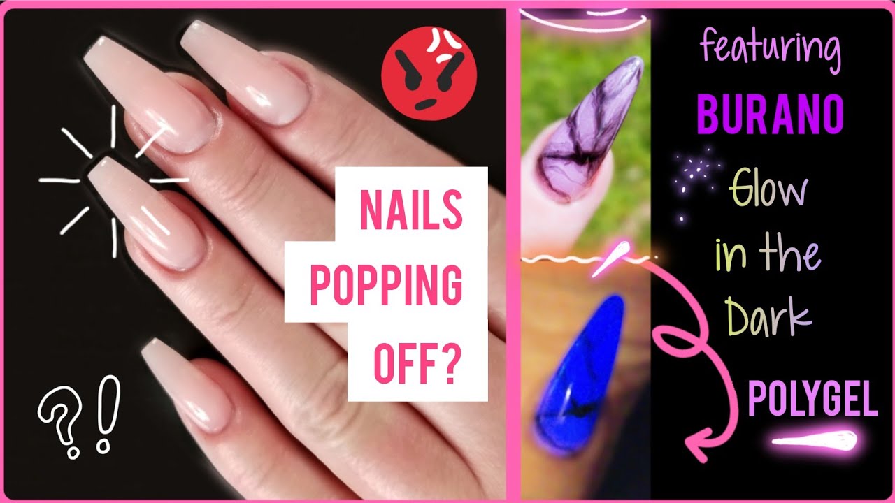 POLYGEL STEP BY STEP PREP & APPLICATION 💅 (+ Burano Glow in the Dark Polygel Kit from Amazon)