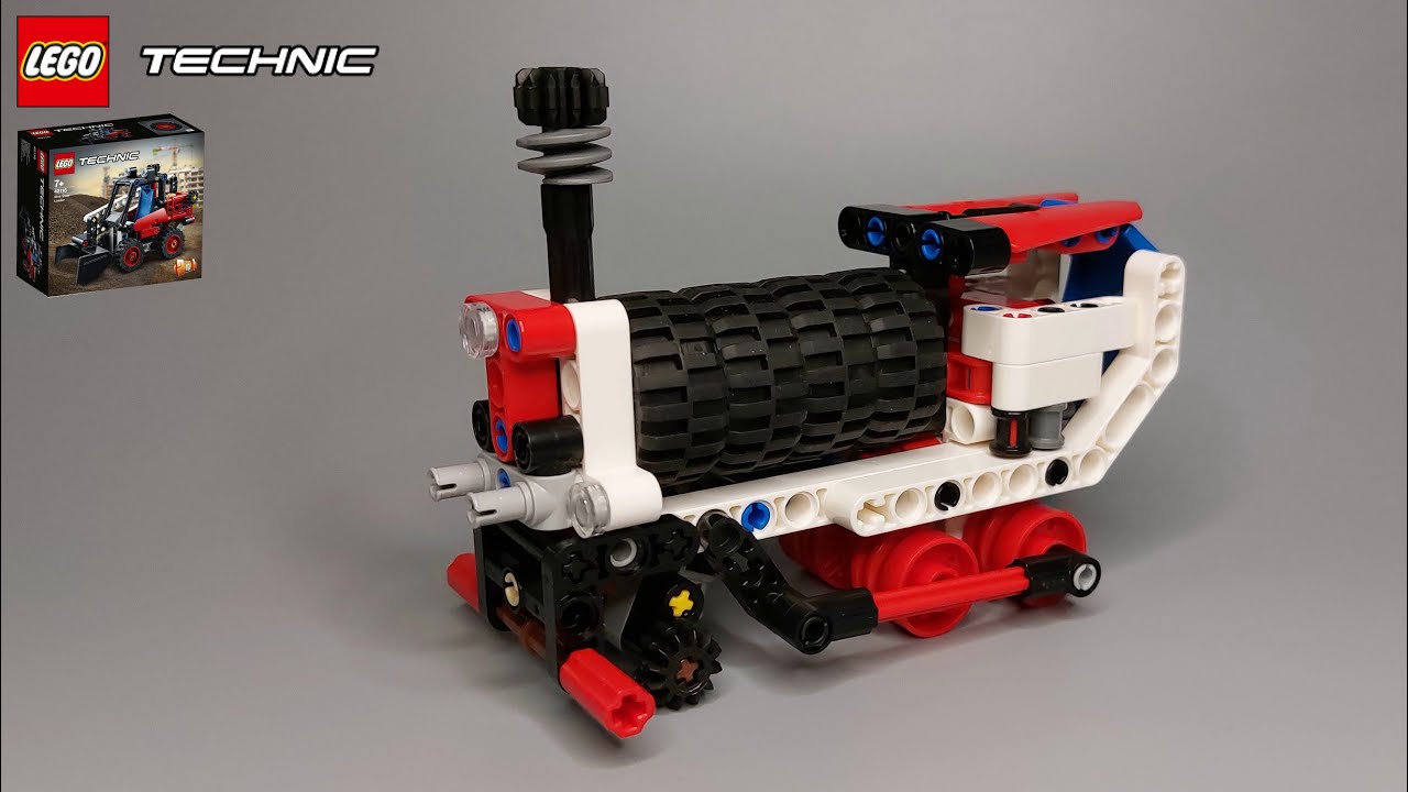 Лего Самоделки - Паровоз из Lego Technic (42116) #14