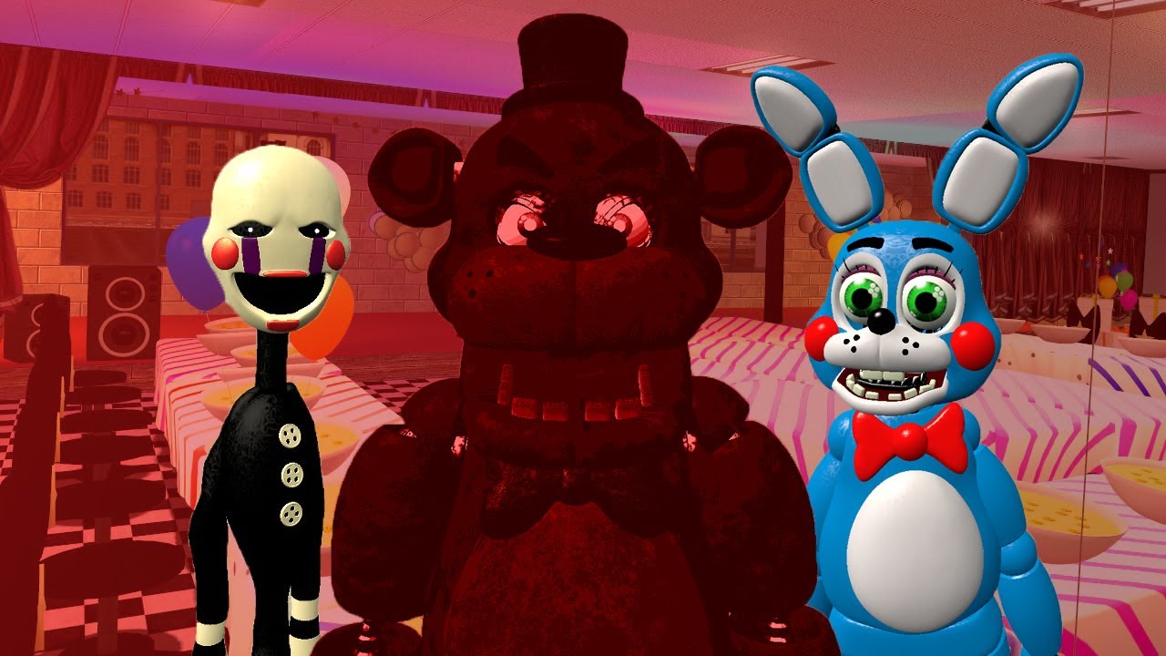 Фредди вылетает! (GMOD FNAF)