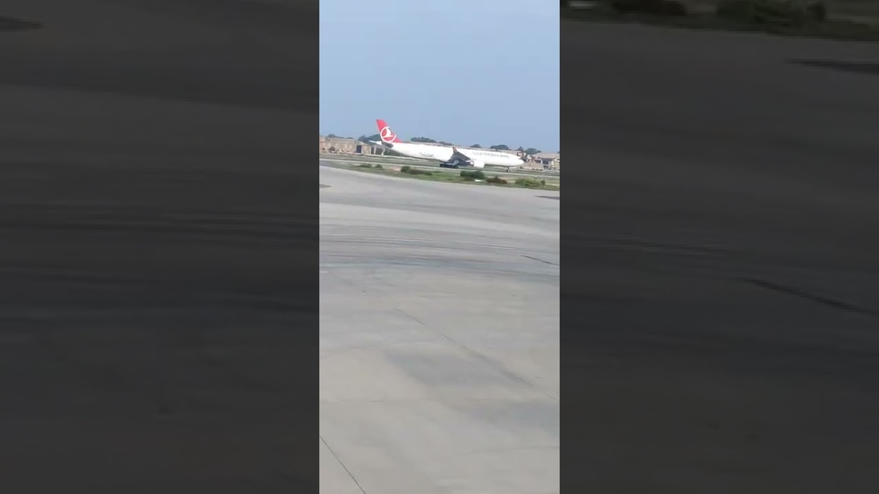 Turkish And Airblue at Multan Airport | #airblue #turkishairline #multanairport