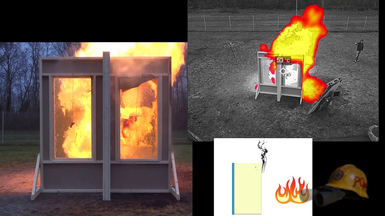 Så här fungerar ett brandklassat glas i EI60