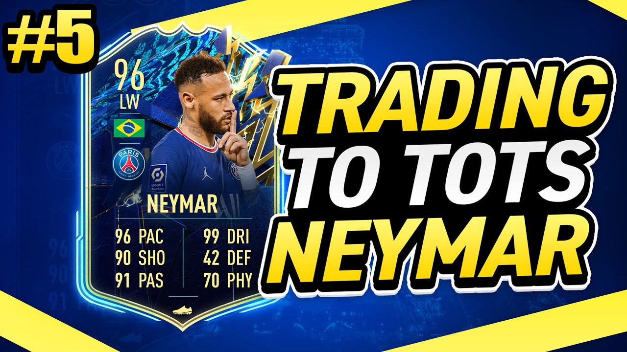 TRADING TO TOTS NEYMAR #5 | 1 MILLION COINS PROFIT IN AN EPISODE! INSANE ICON SNIPES FIFA 22 TRADING