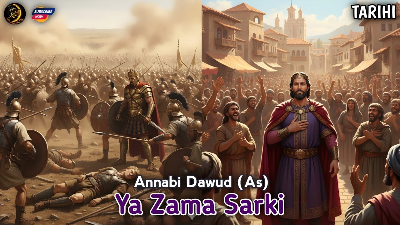 Mutuwar Sarki Talutu - Annabi Dawud (As) Ya Zama Sarki | Hausa Story | #history #tarihi