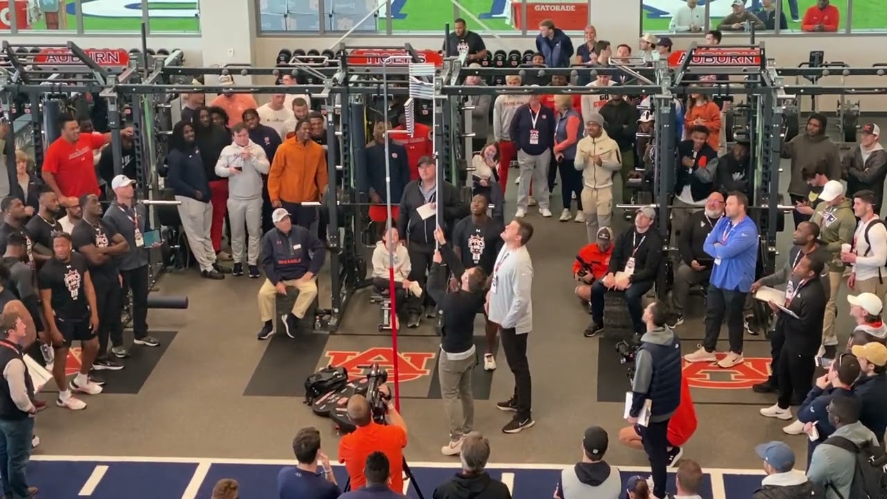 Shedrick Jackson FLOATS at Auburn&rsquo;s Pro Day