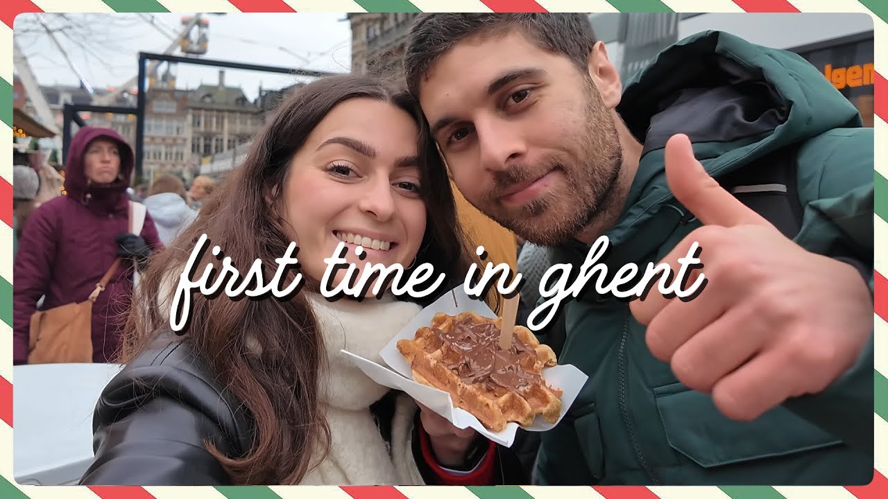 Visiting Ghent for the First Time | Vlogmas Day 15 🎄