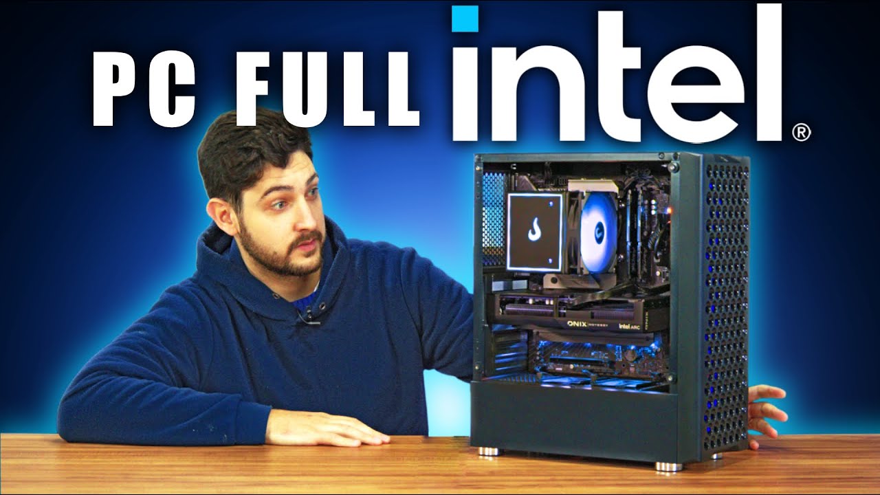 MONTEI O PC GAMER FULL INTEL 2025 E CURTI DEMAIS O RESULTADO!