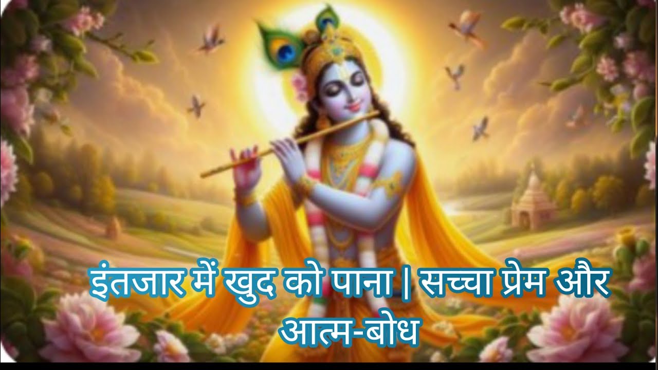 इंतजार में खुद को पाना | सच्चा प्रेम और आत्म-बोध