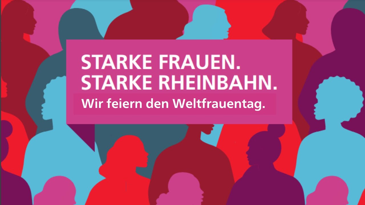 Die Rheinbahn wünscht einen schönen Weltfrauentag!
