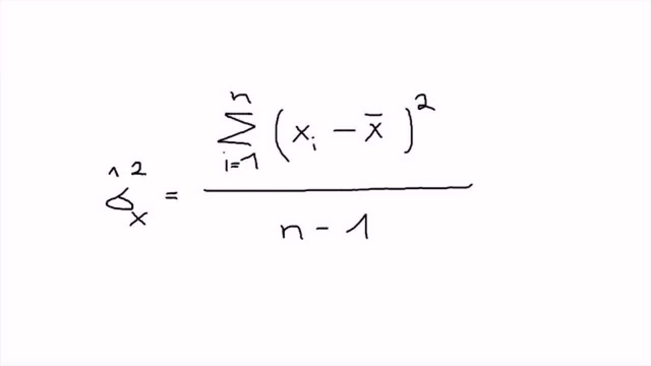 1.1 Die Varianz - Quantitative Methoden 1