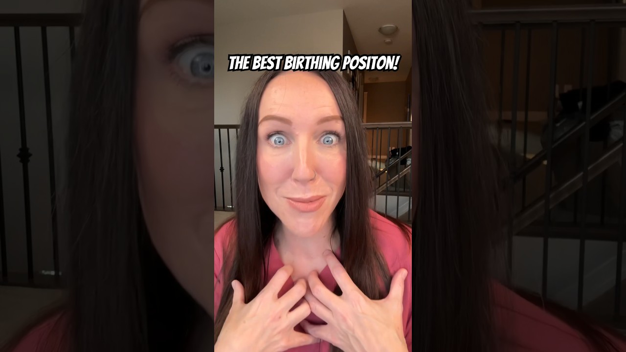 The best position for childbirth! #childbirtheducation #givingbirth #birthtips #expectingmom #birth