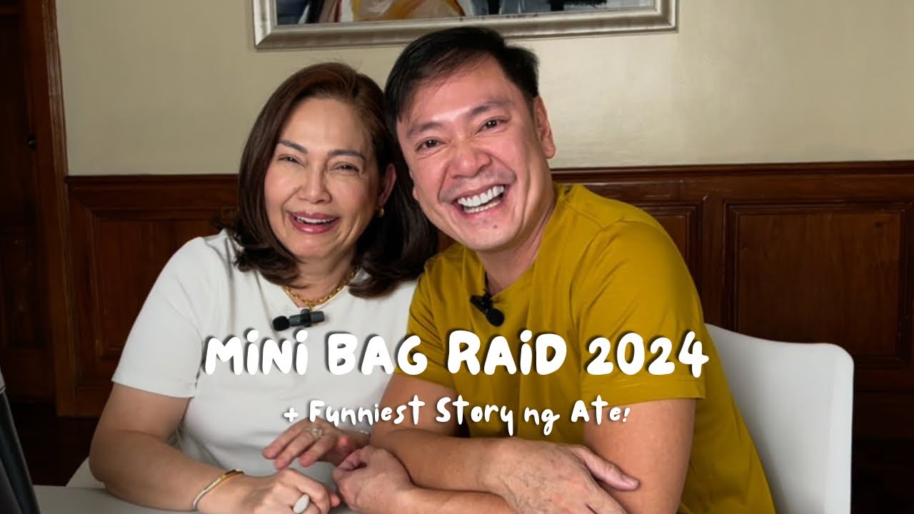 Ate's Mini Bag raid + Random Question para sa Diamond Star | The Mel Martinez Channel #BagRaid2024