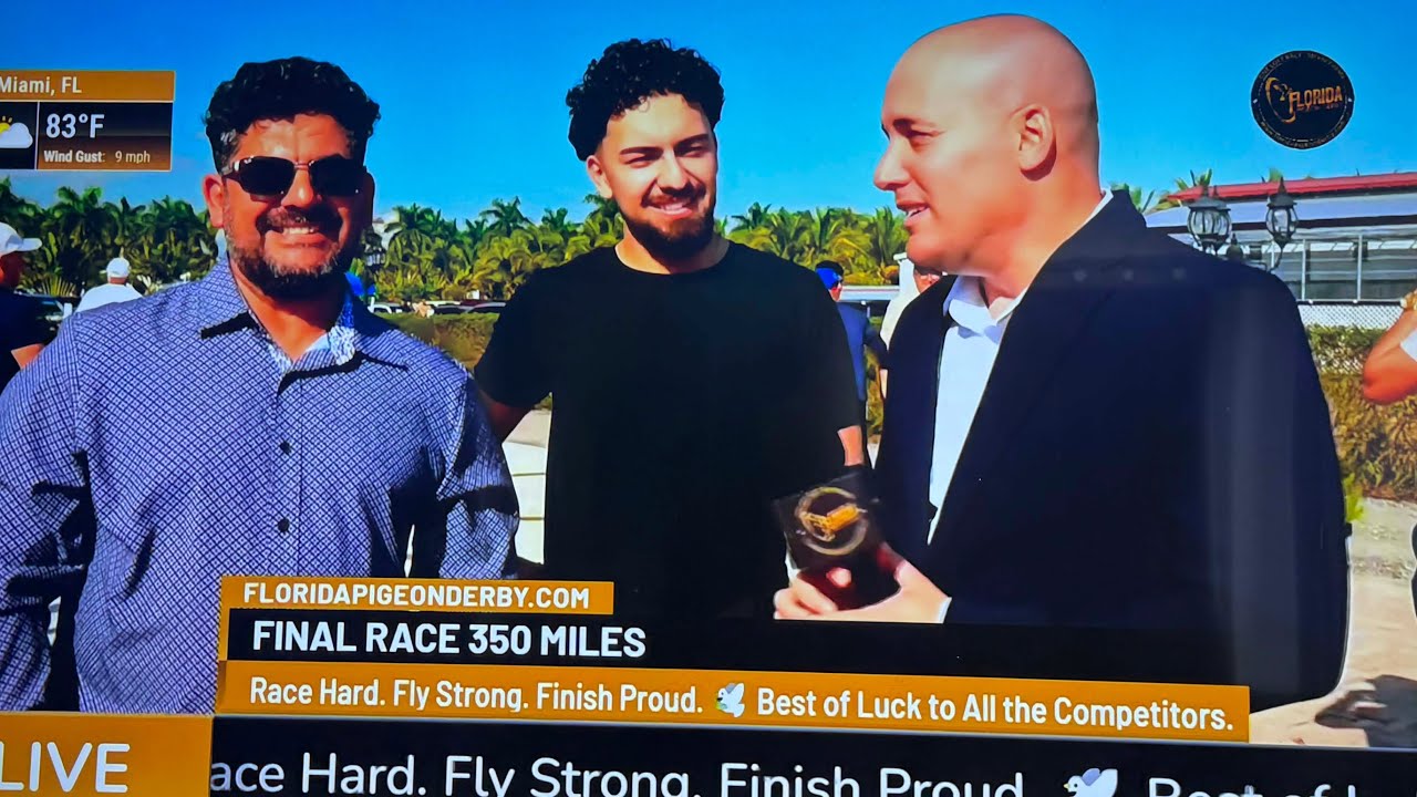Interview at the Florida Pigeon Derby Final | Barrera Family Loft