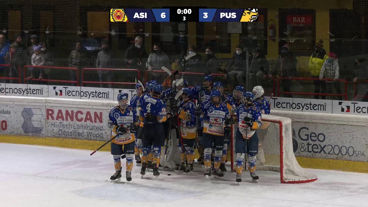HC ASIAGO JUNIOR 1935 vs HC VAL PUSTERIA - 30/03/2022