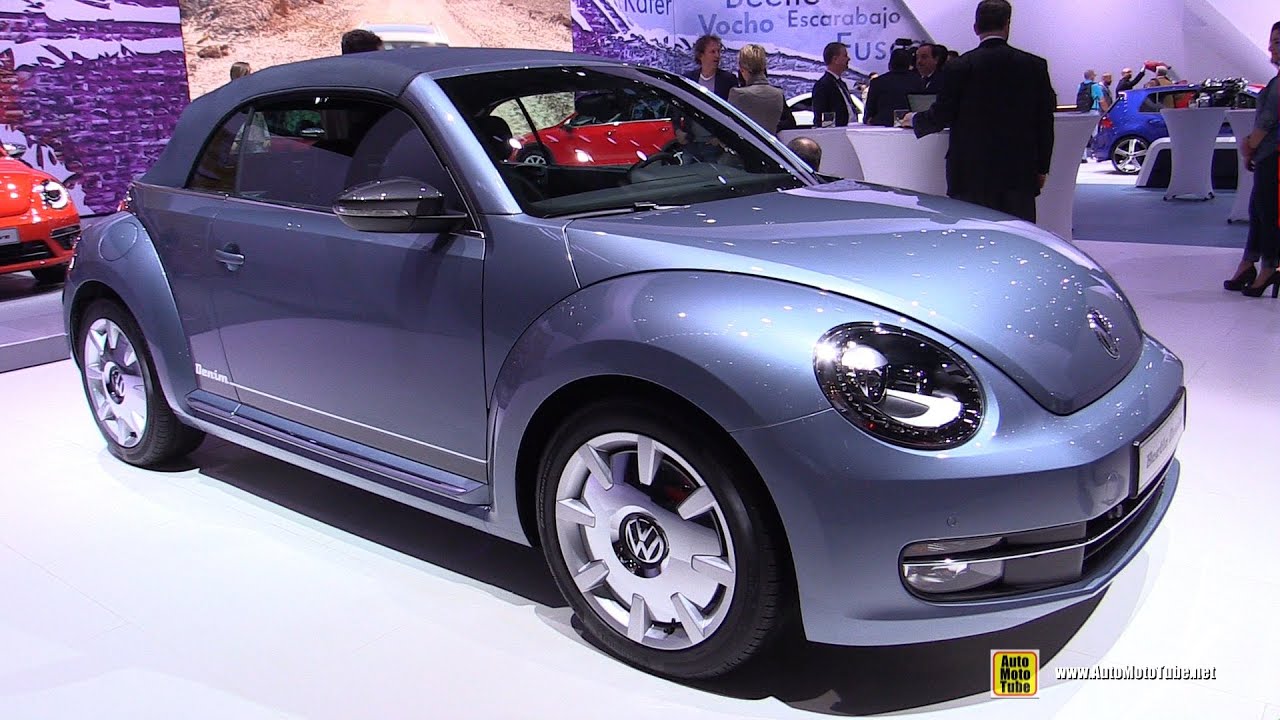 2016 Volkswagen Beetle Denim - Exterior and Interior Walkaround - Debut at 2015 New York Auto Show