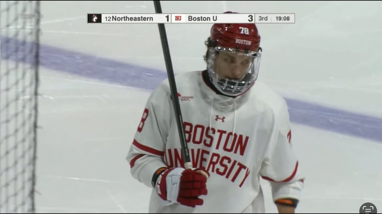 Sascha Boumedienne Shifts - Nov 22 2025 (Northeastern vs Boston University)