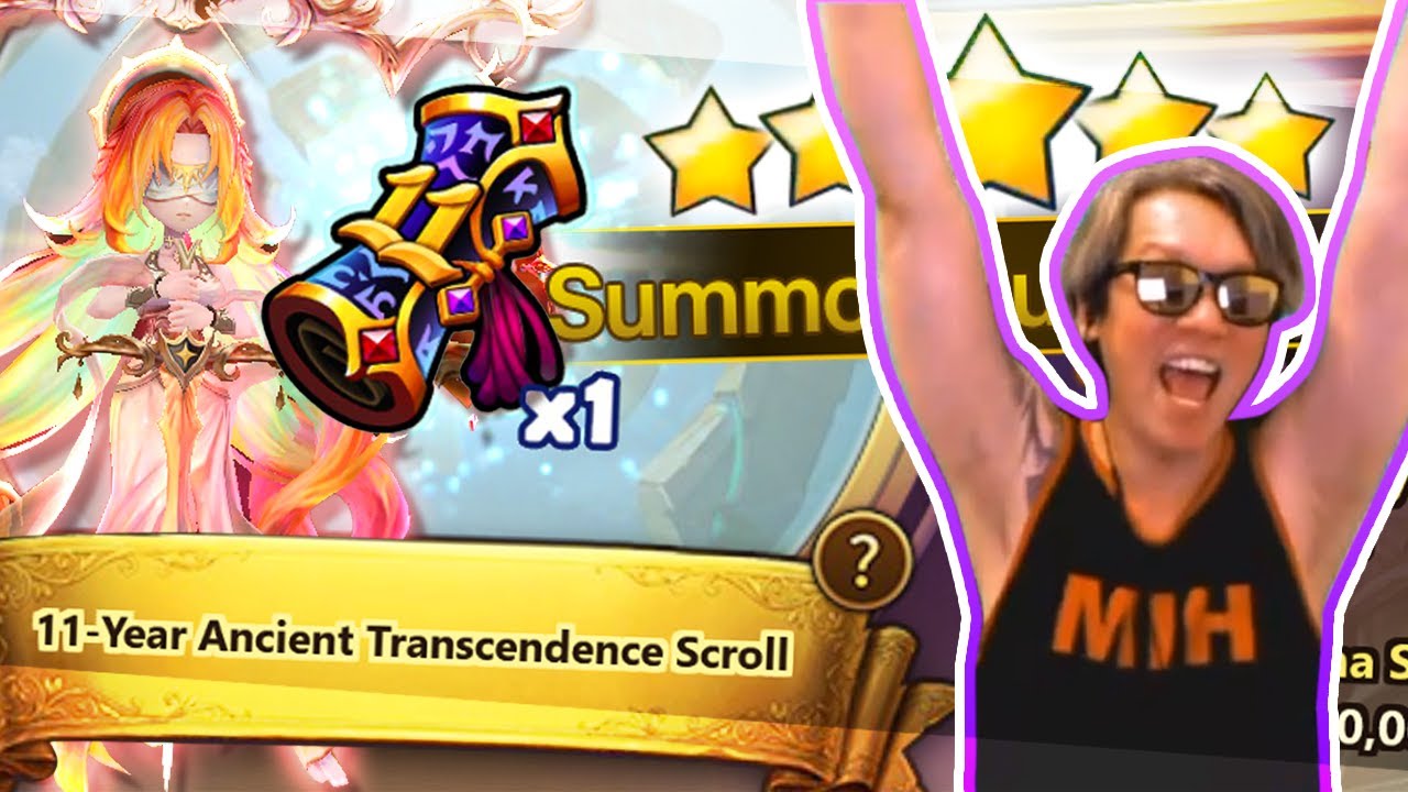 BIG BOSS ANCIENT TRANSCENDANCE SCROLL SURELY WE HIT - SUMMONERS WAR
