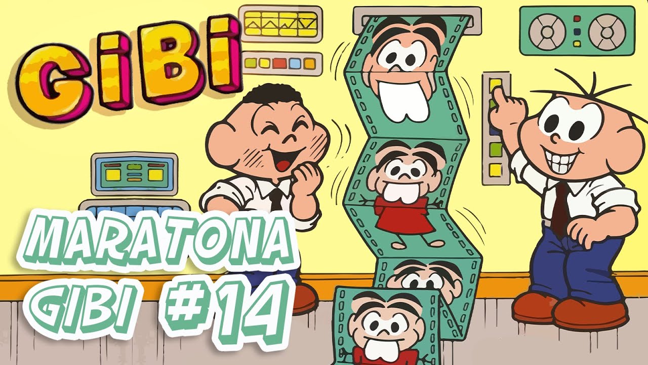 🔴 Maratona Gibi #14 - Vários Gibis em um só vídeo! - Gibi da Turma da Mônica