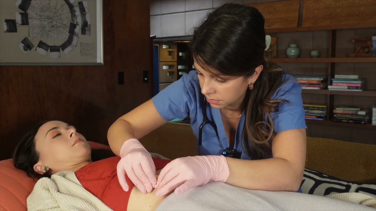 ASMR Real Person Abdominal Exam & Massage | ‘Unintentional’ Style ASMR Physical Assessment