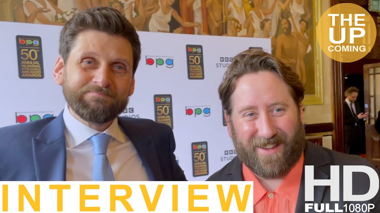 Laurence Rickard & Jim Howick interview at the Broadcasting Press Guild 50th annual awards