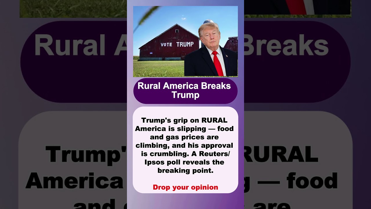 Rural America Breaks Trump