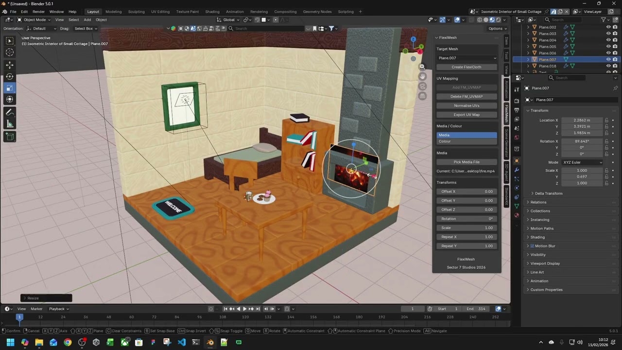 FlexiMesh: Media Meshes,Made Simple