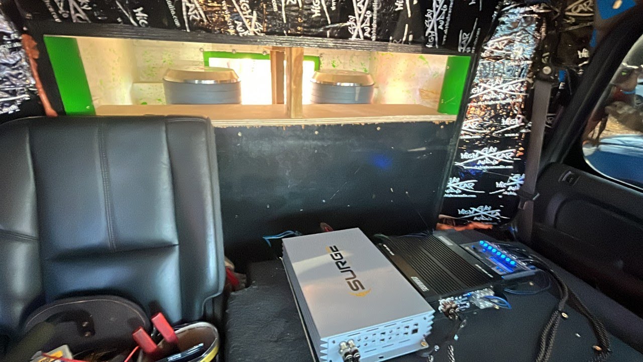 130 POUND 7,000 WATT SUBWOOFER BUILD