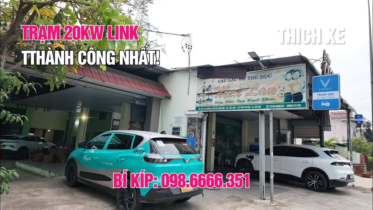 Trạm sạc 20kw Link thành công nhất mình từng triển khai. Bí kíp thành công của trạm này?