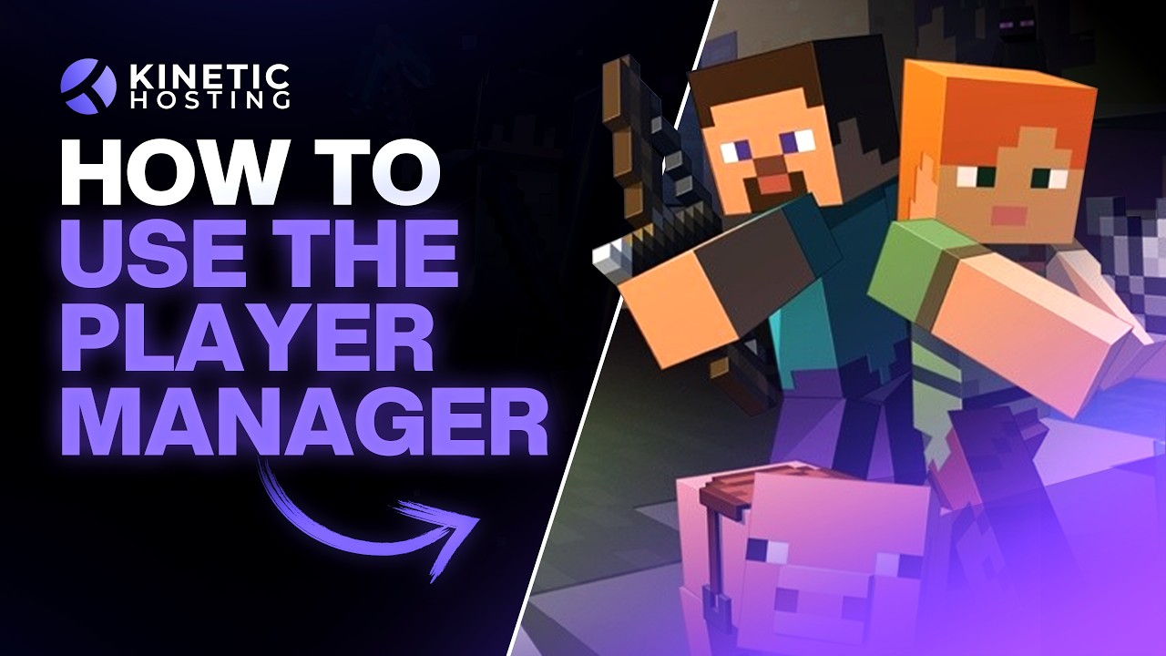 How to use the Player Manager tool on your Minecraft Server!