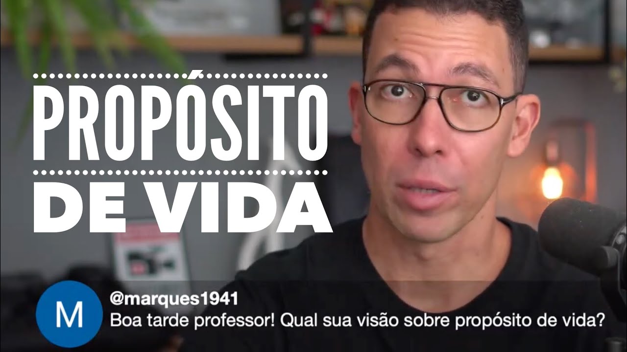 Propósito de vida: ele pode bater a sua porta e você não ver