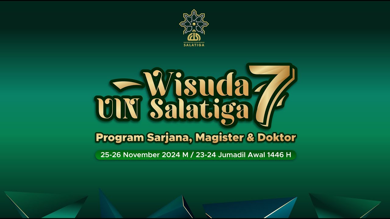 [🔴 LIVE ] WISUDA KE 7 UIN SALATIGA || 25 NOVEMBER 2024