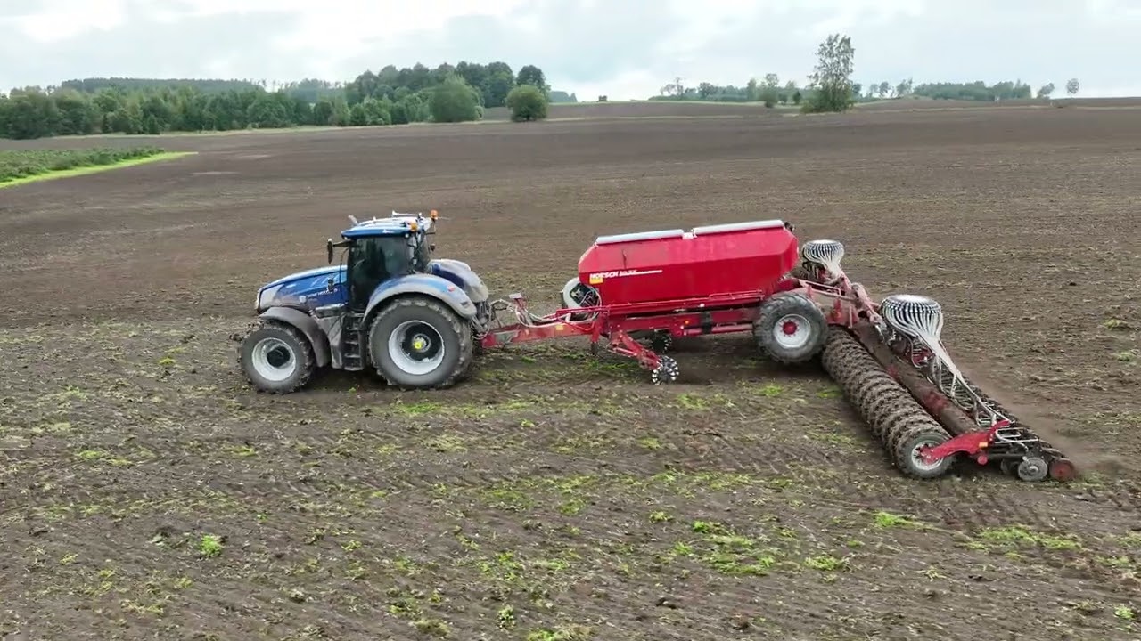 New Holland T7.315HD+Horsch Serto 12SC Rowcontrol