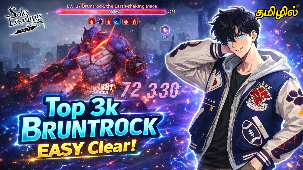WoBL Hard Low Tp Clear Top 3k (BRUNTROCK) | Jinwoo Build & Boss Clear Tips 