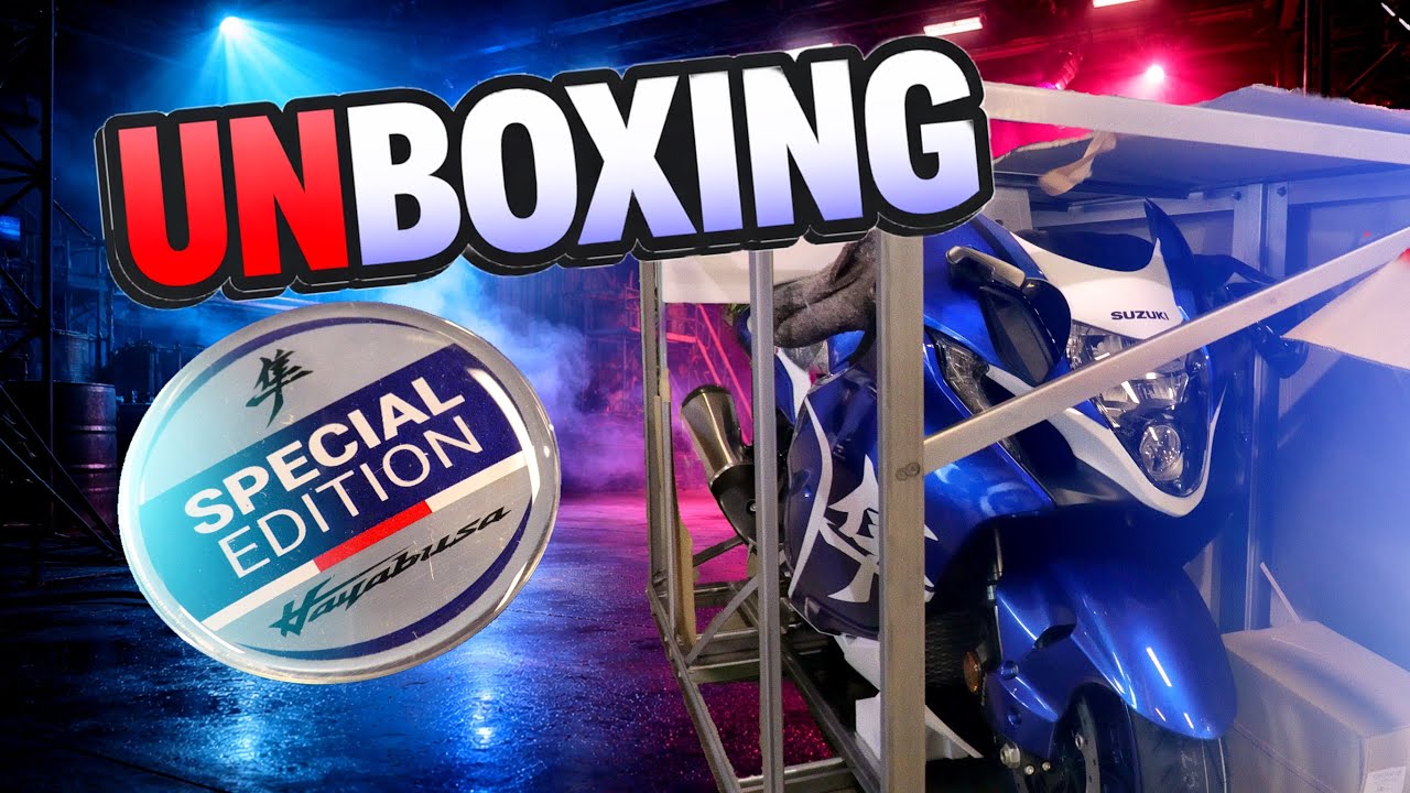 FIRST 2026 Suzuki Hayabusa Special Edition Unboxing!