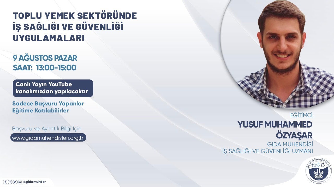 Toplu Yemek Sektöründe İş Sağlığı ve Güvenliği Uygulamaları 1. BÖLÜM