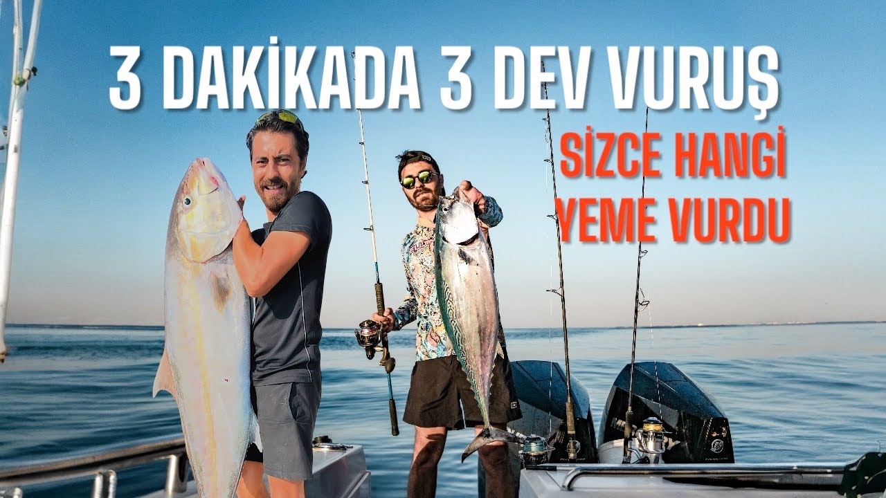 3 DAKİKADA OLTAYA DEV KUZU VURDU! (Antalya&rsquo;da balığı bulduk!)