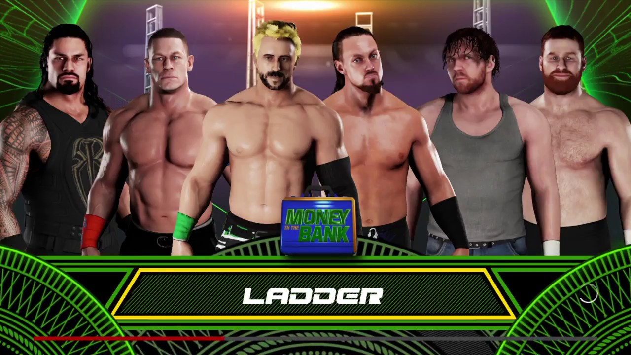 WWE 2K18 tengo que ganar el maletin / money in the bank / modo carrera
