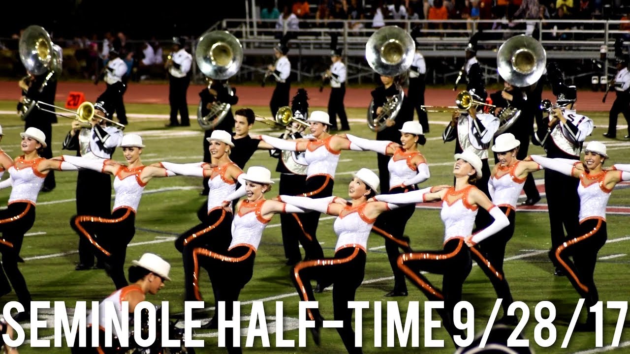 Seminole High School Band - 9/28/2017 Halftime Show