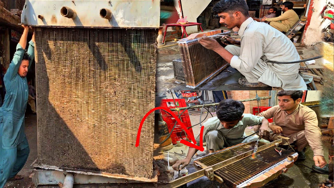 Production of Radiators | Amazing Manufacturing Process of OLD Giant Radiator to Small Radiators