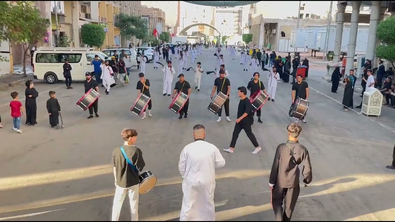 كربلاء المقدسة | زنجيل موكب خدام الحسين عليه السلام في كربلاء المقدسة #كربلاء #كربلاء_المقدسة