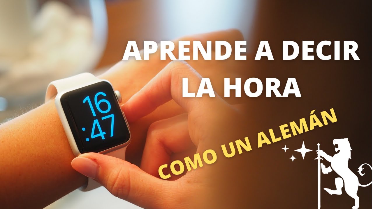 ¿CÓMO decir la HORA en ALEMÁN? | En MENOS de 5 MINUTOS 🔴