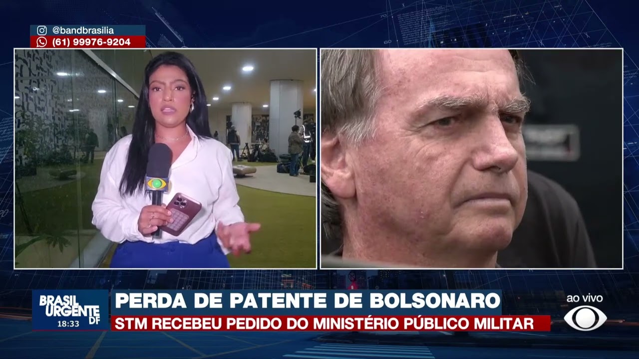 Perda de patente de Bolsonaro: STM recebeu pedido do Ministério Público Militar