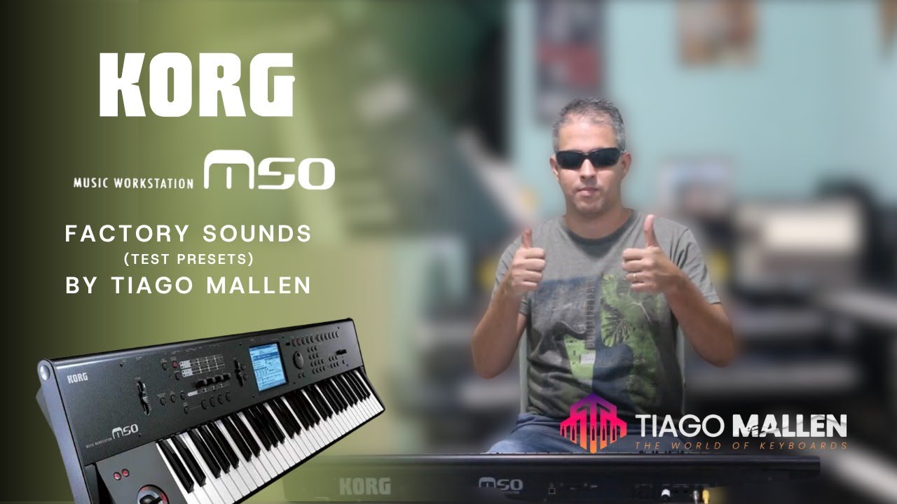KORG M50 (Test Sounds) factory sounds by Tiago Mallen #korg