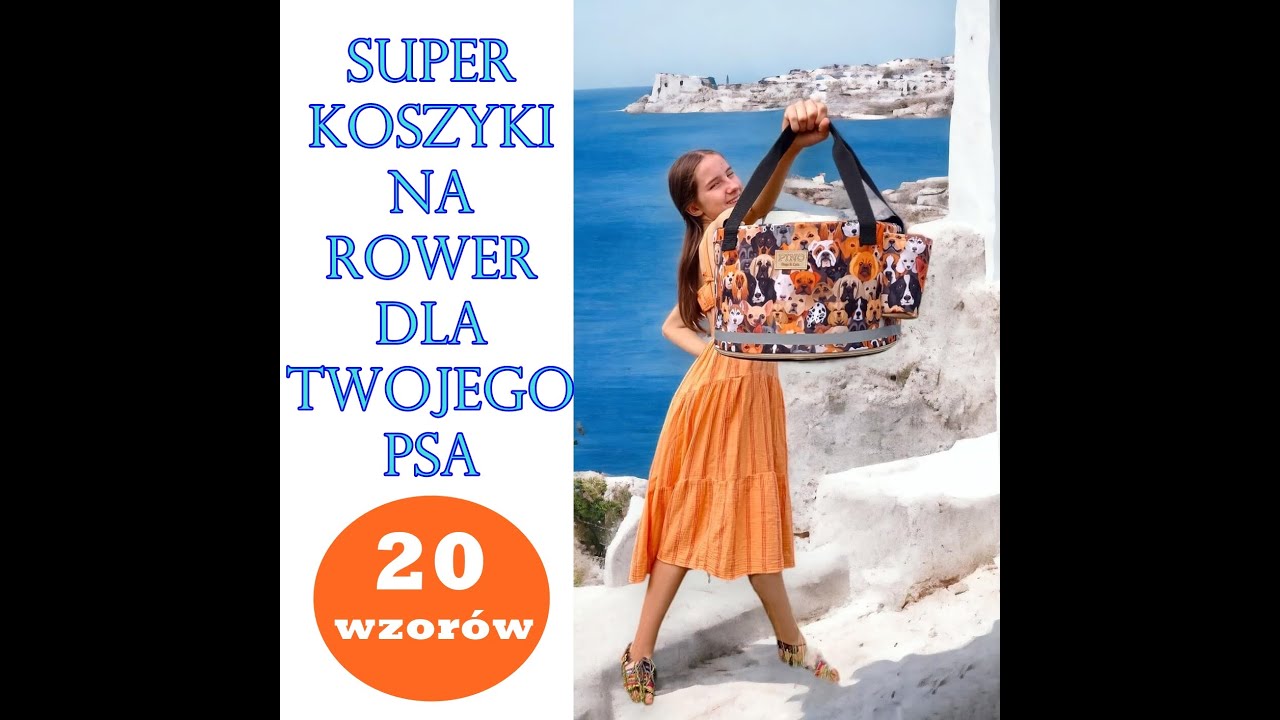 Koszyk na rower fotelik dla psa - Polski Producent PINO