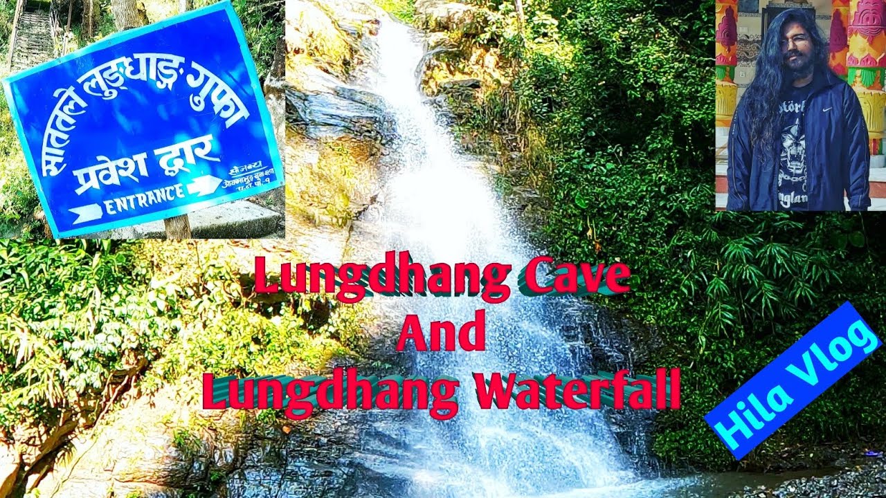 Lungdhang Waterfall- Lungdhang Cave #dhankuta #waterfall #motovlog #cave