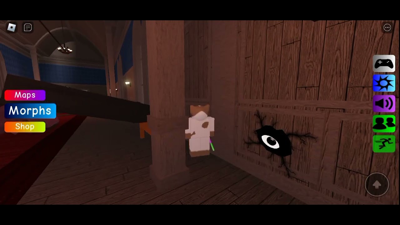 intentando conseguir floppas en el mapa doors en find the floppa morphs