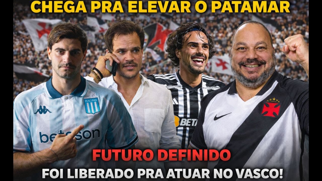 SAIU AGORA! IGOR GOMES ENCAMINHA ACERTO COM O VASCO! ATACANTE FECHADO E XERIFÃO FICA POR DETALHES!